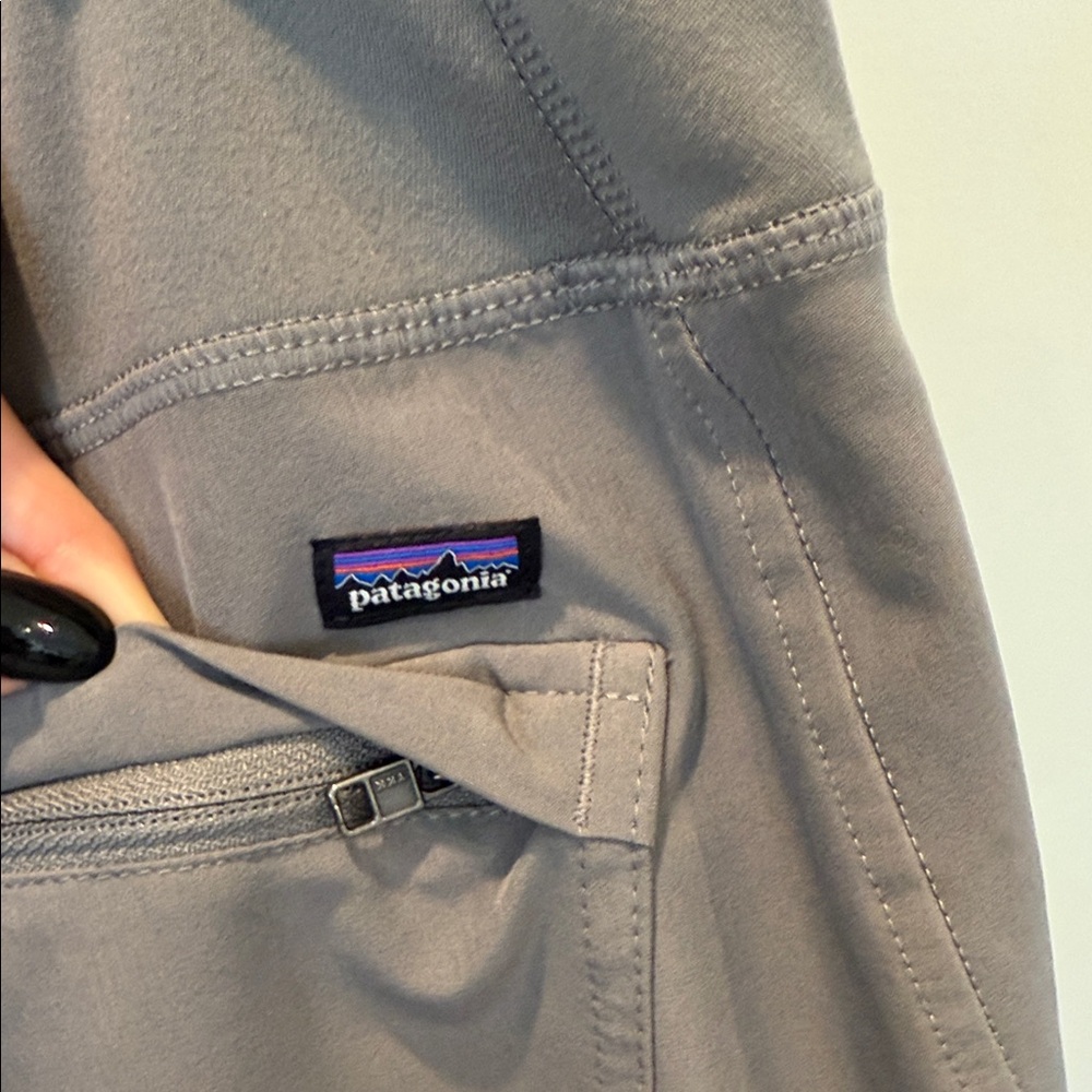 Patagonia Grey Lightweight Casual Women's Pants size L - Picture 6 of 15